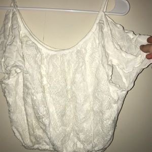 Flowy, Laced Crop Top